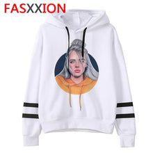 Load image into Gallery viewer, Billie Eilish Hoodies men/women funny hip hop fashion kawaii Sweatshirt Graphic harajuku 90s Tumblr hooded streetwear male