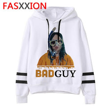 Load image into Gallery viewer, Billie Eilish Hoodies men/women funny hip hop fashion kawaii Sweatshirt Graphic harajuku 90s Tumblr hooded streetwear male