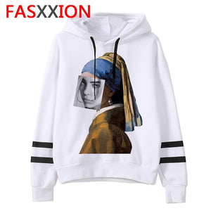 Billie Eilish Hoodies men/women funny hip hop fashion kawaii Sweatshirt Graphic harajuku 90s Tumblr hooded streetwear male