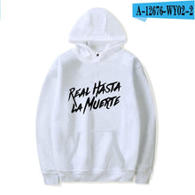 Load image into Gallery viewer, Real Hasta La Muerte Fashion Hoodies Sweatshirt Winter Cool Casual Men/Women Pullover Long Sleeve Unisex Sport Hoodie Plus Size