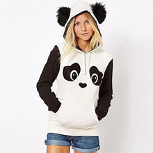 Load image into Gallery viewer, Cute Panda Hoodies Autumn Sweatshirt Women Pullover Female Lovely Panda Print Sweatshirts For Ladies Autumn Hoodies Pull Femme